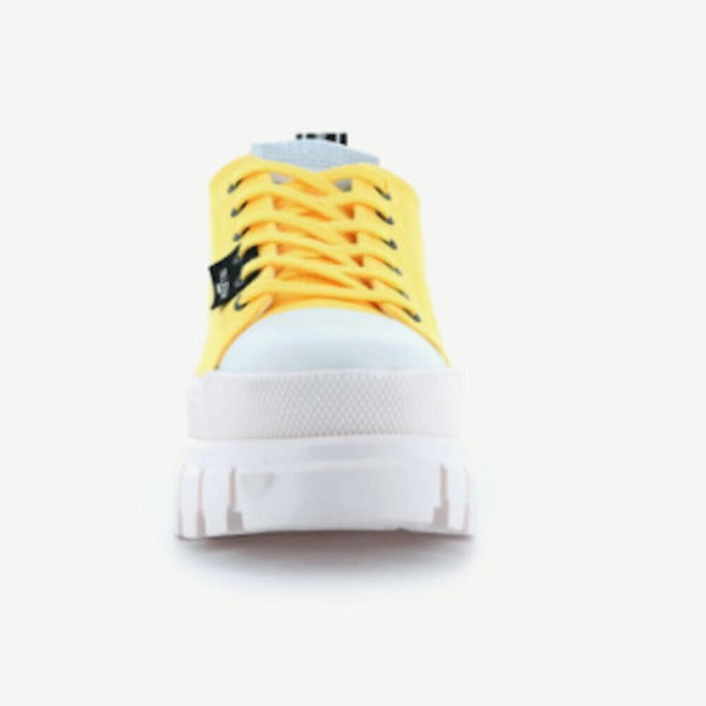 Palladium REVOLT LO TX Aurora Shoes / Sneakers Yellow Size: 10 NIB - Picture 4 of 6